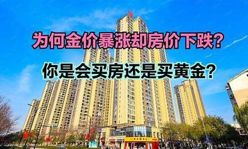 金价暴涨房价下跌说明了什么问题和原因_金价暴涨房价下跌说明了